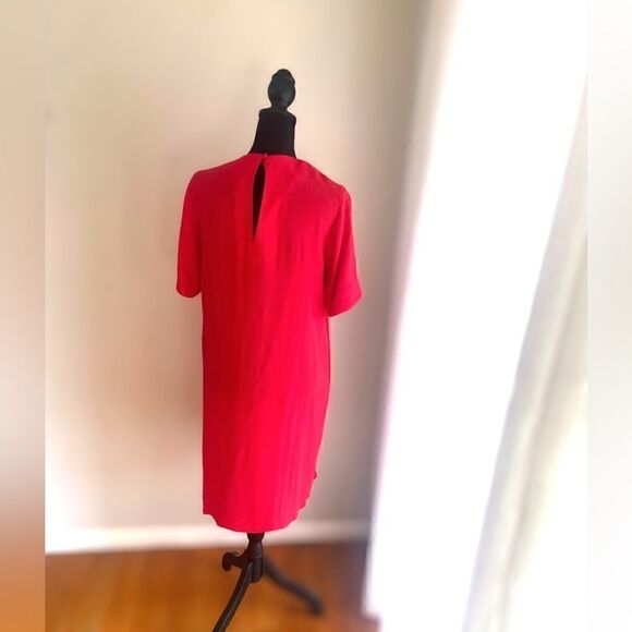 Red mini Swing Babydoll dress & OTHER STORIES size  4 - Picture 10 of 16